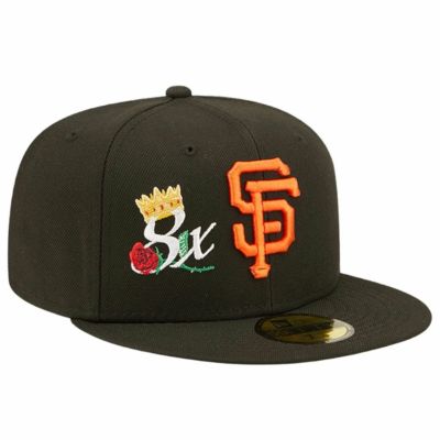MLB サンフランシスコ・ジャイアンツ キャップ 【海外買付】Crown Champs 59FIFTY Fitted Cap ニューエラ/New Era ブラック