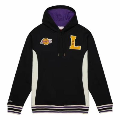 NBA レイカーズ パーカー Team Legacy Hoodie フーディー ミッチェル＆ネス/Mitchell & Ness ブラック