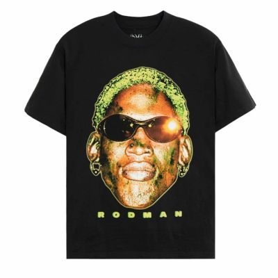 NBA デニス・ロッドマン シカゴ・ブルズ Tシャツ 【現地買付】Still Bad Oversized T-Shirt Rodman Brand ブラック イエロー