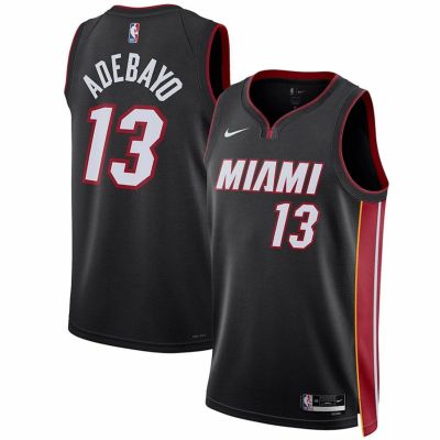 NBA バム・アデバヨ マイアミ・ヒート ユニフォーム スウィングマンジャージ アイコンエディション ナイキ/Nike ブラック