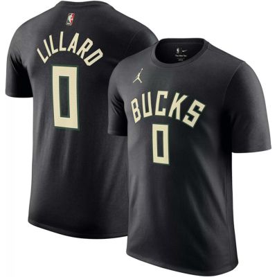 NBA デイミアン・リラード ミルウォーキー・バックス Tシャツ 2022/23 ステートメント ネーム＆ナンバー T-Shirt ジョーダンブランド
