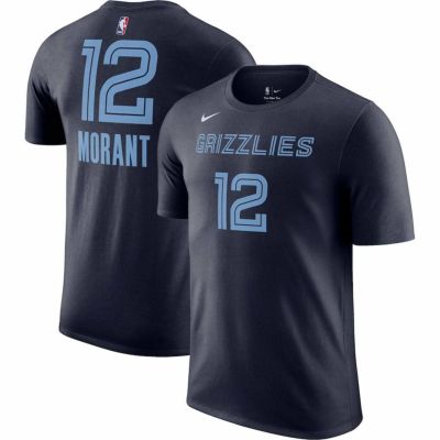 NBA ジャ・モラント グリズリーズ Tシャツ 2022/23 ネーム＆ナンバー アイコンエディション T-Shirt ナイキ/Nike ネイビー