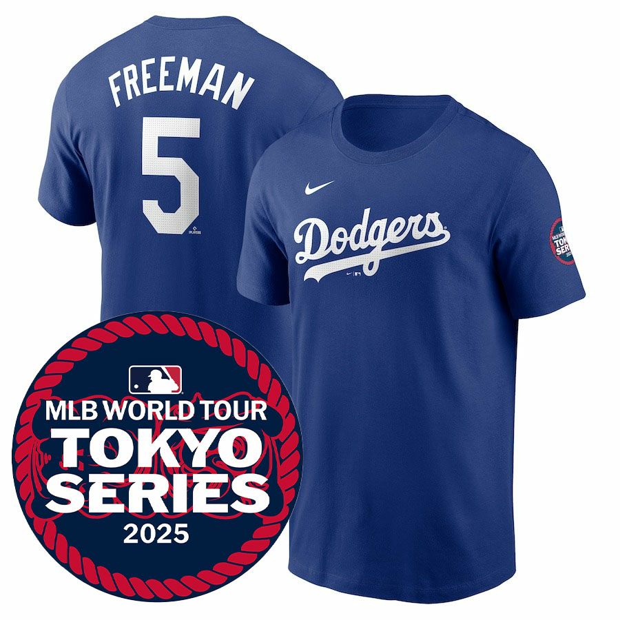 MLB 山本由伸 ドジャース Tシャツ 東京シリーズ2025 ネーム＆ナンバー 
