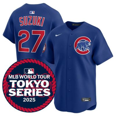 MLB 鈴木誠也 カブス ユニフォーム 東京シリーズ2025 リミテッドジャージ ナイキ/Nike オルタネイト ロイヤル