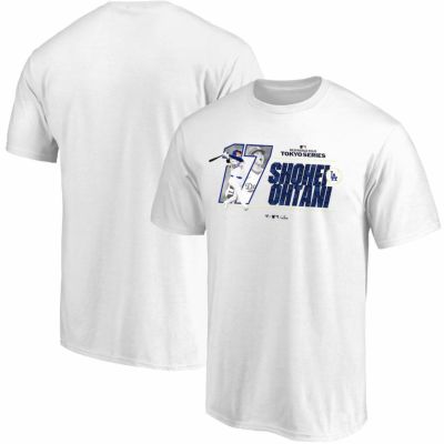 MLB 大谷翔平 ドジャース Tシャツ 東京シリーズ2025 Player T-Shirt Fanatics ホワイト