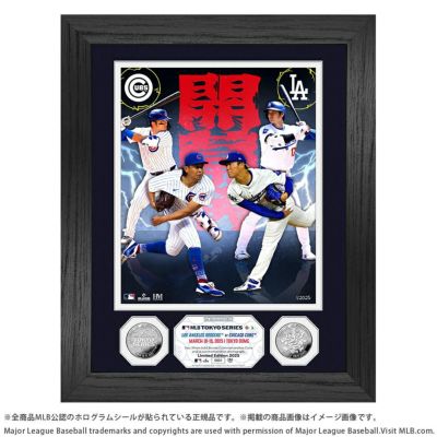 MLB 東京シリーズ 2025 カブス vs ドジャース 開催記念ダブルコインフォトミント