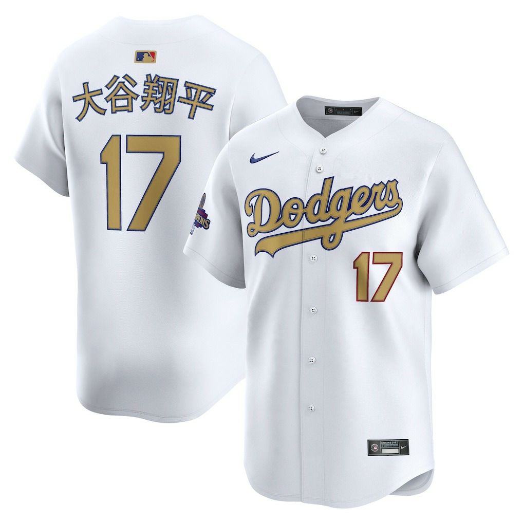 海外モデル】MLB 大谷翔平 ドジャース ユニフォーム 2025ゴールド 