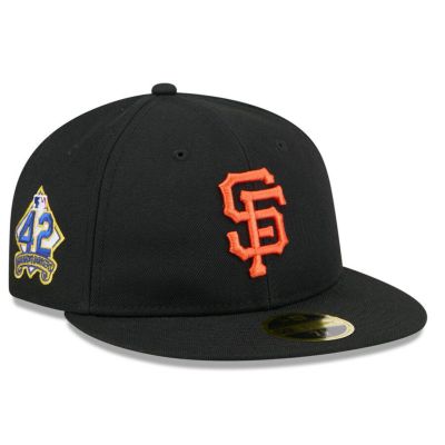 MLB SFジャイアンツ キャップ 2025 ジャッキー・ロビンソンデー レトロクラウン 59FIFTY アンストラクチャー ニューエラ/New Era