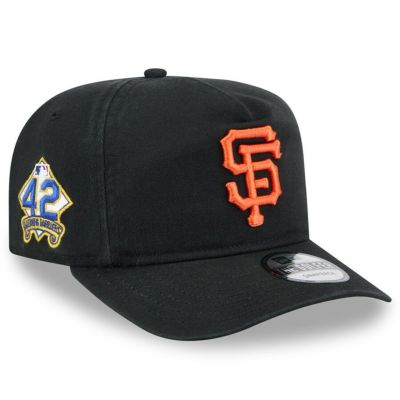 MLB SFジャイアンツ キャップ 2025 ジャッキー・ロビンソンデー Golfer ゴルファー Adj ニューエラ/New Era ブラック