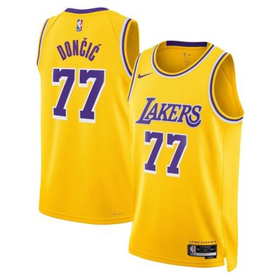 NBA ルカ・ドンチッチ レイカーズ ユニフォーム アイコンエディション スウィングマンジャージ ナイキ/Nike ゴールド