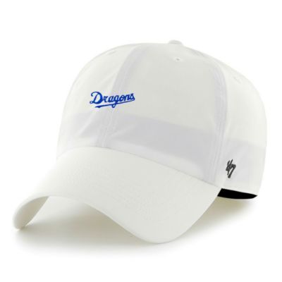 中日ドラゴンズ グッズ キャップ ミニロゴ Script Baserunner RR Clean Up Cap 47Brand ホワイト