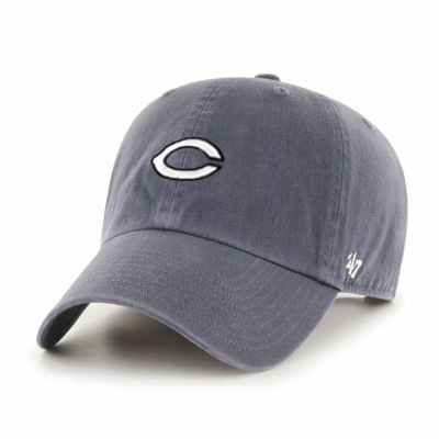 広島カープ グッズ キャップ ミニロゴ Clean Up Cap 47Brand Vintage Navy/White