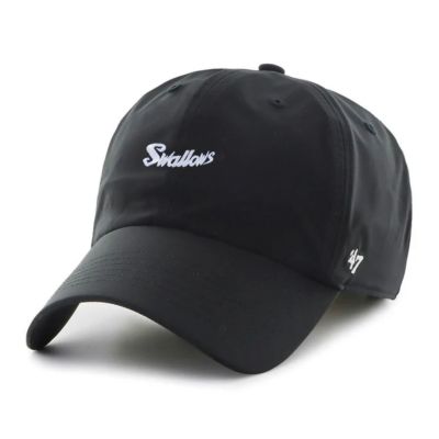 東京ヤクルトスワローズ グッズ キャップ ミニロゴ Script Baserunner RR Clean Up Cap 47Brand ブラック