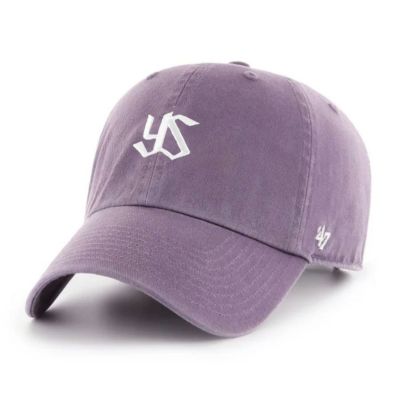 東京ヤクルトスワローズ グッズ キャップ ミニロゴ Clean Up Cap 47Brand Iris
