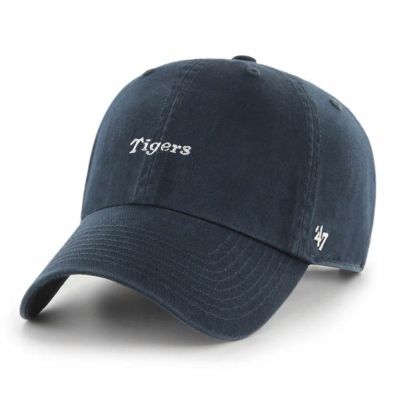 阪神タイガース グッズ キャップ ミニロゴ Script Baserunner Clean Up Cap 47Brand ネイビー