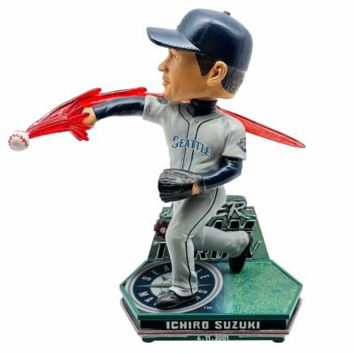 MLB イチロー マリナーズ ボブルヘッド 【廃盤】Lase Beam Throw Bobblehead フィギュア FOCO