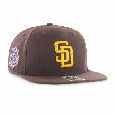 MLB パドレス キャップ Sure Shot Captain Cap 47Brand ブラウン