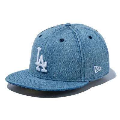MLB ドジャース キャップ ウォッシュドデニム 59FIFTY Fitted Hat ニューエラ/New Era デニム ホワイト【nejp】