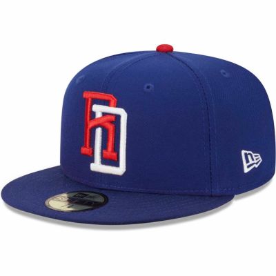 WBC ドミニカ共和国 キャップ 【海外買付】2023 Back Patch 59FIFTY Fitted Cap ニューエラ/New Era ロイヤル