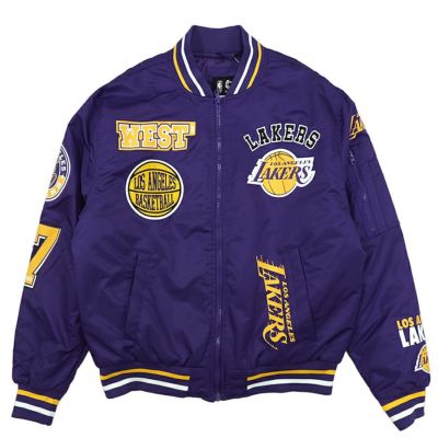 NBA レイカーズ ボンバージャケット NBA x Ultra Game Bomber Jacket Ultra Game パープル