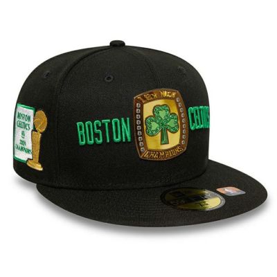NBA セルティックス キャップ 18x NBAファイナル優勝 A-Frame 9FIFTY Snapback Cap ニューエラ/New Era ブラック