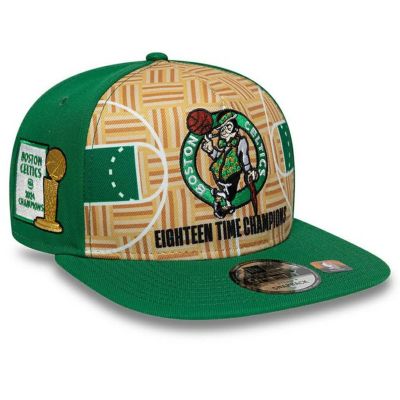 NBA セルティックス キャップ 18x NBAファイナル優勝 A-Frame 9FIFTY Snapback Cap ニューエラ/New Era ケリーグリーン