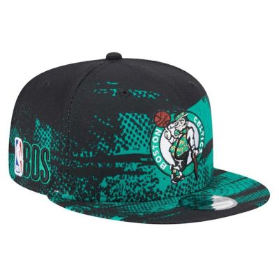 NBA セルティックス キャップ ティップオフ Tip Off 2024 9FIFTY Snapback Cap ニューエラ/New Era ブラック グリーン