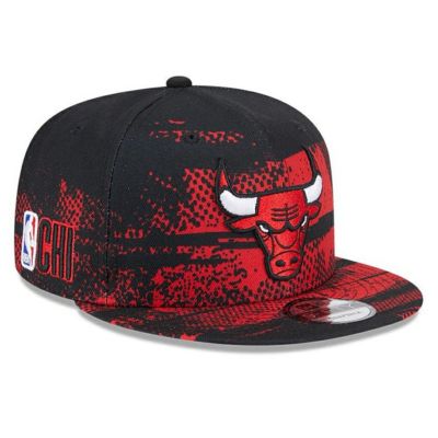 NBA シカゴ・ブルズ キャップ ティップオフ Tip Off 2024 9FIFTY Snapback Cap ニューエラ/New Era ブラック レッド