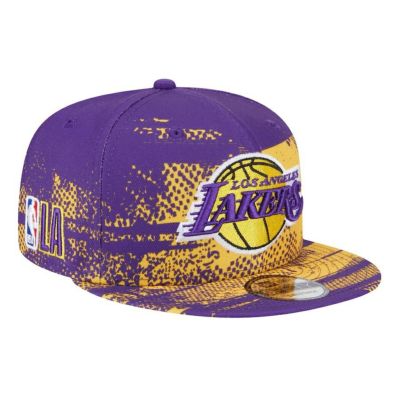 NBA レイカーズ キャップ ティップオフ Tip Off 2024 9FIFTY Snapback Cap ニューエラ/New Era Purple/Yellow