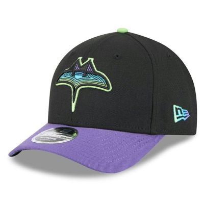 MLB タンパベイ・レイズ キャップ 【海外モデル】シティーコネクト 9FORTY Adj Hat M-CROWN ニューエラ/New Era ブラック