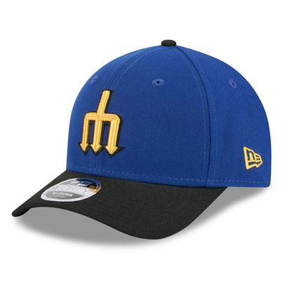 MLB マリナーズ キャップ 【海外モデル】シティーコネクト 9FORTY Adj Hat M-CROWN ニューエラ/New Era ロイヤル ブラック