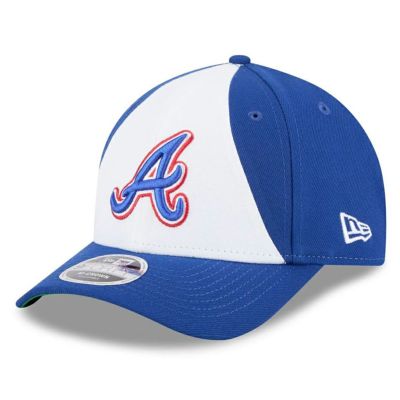 MLB ブレーブス キャップ 【海外モデル】シティーコネクト 9FORTY Adj Hat M-CROWN ニューエラ/New Era ホワイト ロイアル