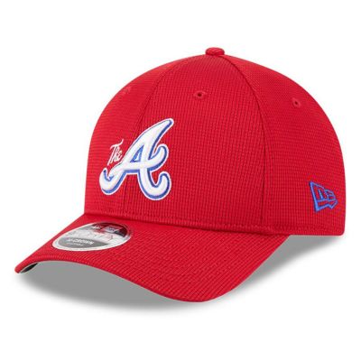 MLB ブレーブス キャップ 【海外モデル】バッティング プラクティス シティーコネクト 9FORTY  M-CROWN ニューエラ/New Era レッド