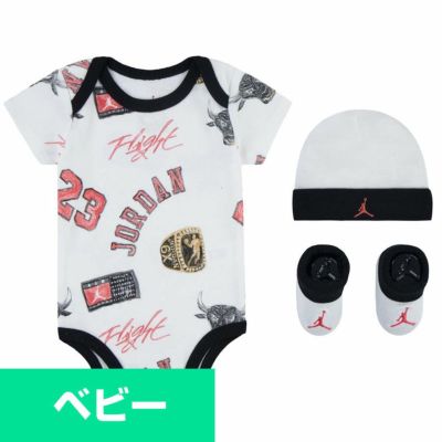 Jordan Tシャツ ベビー 3ピース インファントボックス : 23 Ring ジョーダンブランド ナイキ/Nike ホワイト