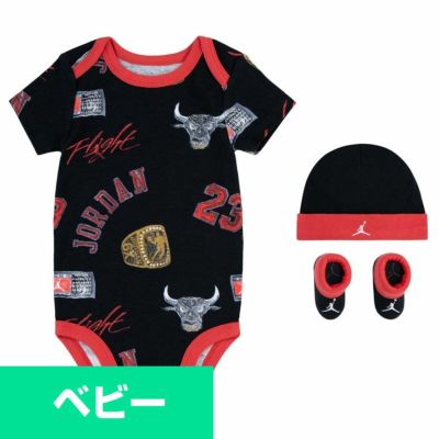 Jordan Tシャツ ベビー 3ピース インファントボックス : 23 Ring ジョーダンブランド ナイキ/Nike ブラック