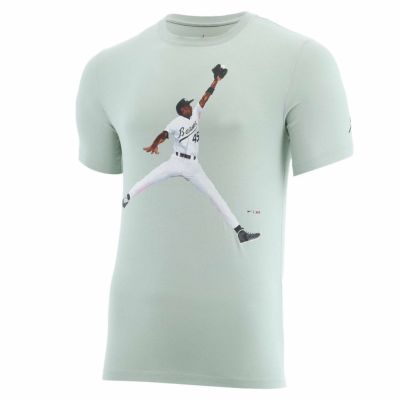 JORDAN マイケル・ジョーダン バーミングハム・バロンズ Tシャツ 【現地買付】Jordan Flight MVP Tee ナイキ/Nike ライトグリーン