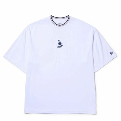 MLB ドジャース Tシャツ ミニロゴ Cotton T-Shirt ニューエラ/New Era ホワイト【nejp】