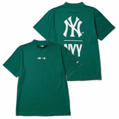 MLB ヤンキース Tシャツ ミッドネック T-Shirt ニューエラ/New Era エメラルドグリーン【nejp】