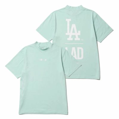 MLB ドジャース Tシャツ ミッドネック T-Shirt ニューエラ/New Era ビーチブルー【nejp】