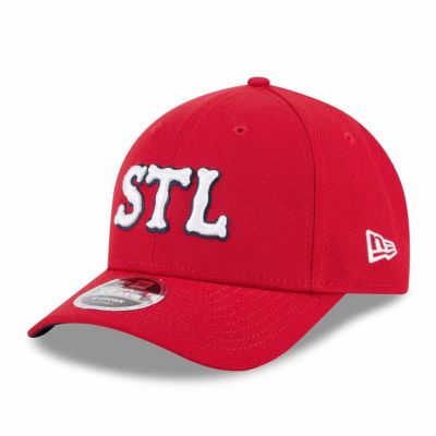 MLB カージナルス キャップ 【海外モデル】2024 シティーコネクト 9FORTY M-CROWN ニューエラ/New Era レッド