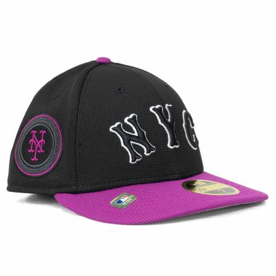 MLB メッツ キャップ 【海外モデル】2024 シティーコネクト 59FIFTY Fitted Hat ニューエラ/New Era Navy/Purple