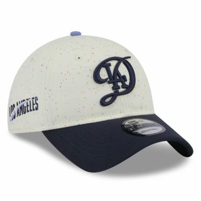 MLB ドジャース キャップ 【海外モデル】2024 シティーコネクト 9TWENTY Adjustable Hat ニューエラ/New Era クリーム ネイビー