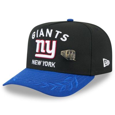 NFL ジャイアンツ キャップ 2025 NFL ドラフト On Stage A-Frame 59FIFTY Fitted Hat ニューエラ/New Era ブラック/ロイヤル