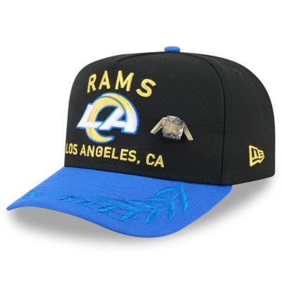 NFL ラムズ キャップ 2025 NFL ドラフト On Stage A-Frame 59FIFTY Fitted Hat ニューエラ/New Era ブラック/ロイヤル