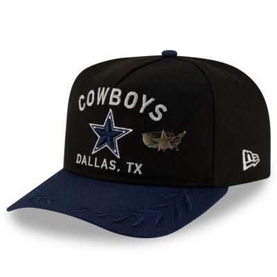 NFL カウボーイズ キャップ 2025 NFL ドラフト On Stage A-Frame 59FIFTY Fitted Hat ニューエラ/New Era ブラック/ネイビー