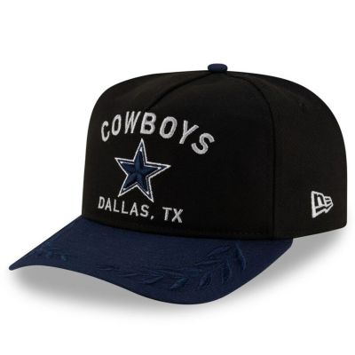 NFL カウボーイズ キャップ 2025 NFL ドラフト A-Frame 9FIFTY Snapback Hat ニューエラ/New Era ブラック/ネイビー