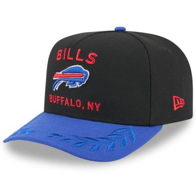NFL ビルズ キャップ 2025 NFL ドラフト A-Frame 9FIFTY Snapback Hat ニューエラ/New Era ブラック/ロイヤル
