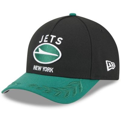 NFL ジェッツ キャップ 2025 NFL ドラフト 9FORTY A-Frame M-Crown Adjustable Hat ニューエラ/New Era ブラック/グリーン