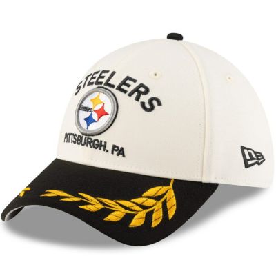 NFL スティーラーズ キャップ 2025 NFL ドラフト 39THIRTY Flex Hat ニューエラ/New Era クリーム/ブラック