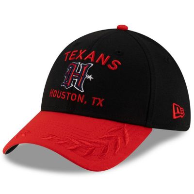NFL テキサンズ キャップ 2025 NFL ドラフト 39THIRTY Flex Hat ニューエラ/New Era ブラック/レッド